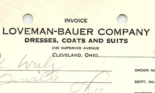 1939 loveman bauer company - 1939,