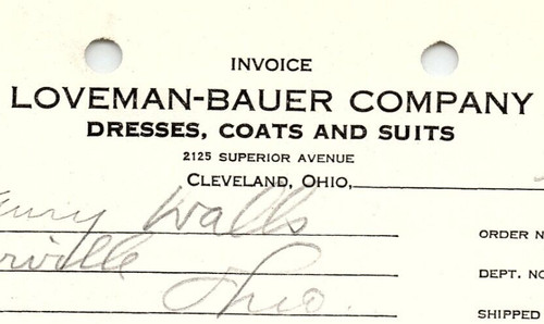 1938 loveman bauer company - loveman-bauer,