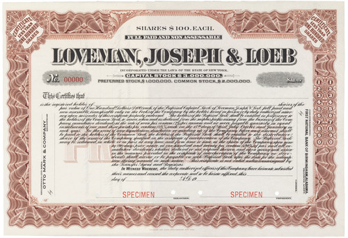 Loveman joseph loeb - loveman,,