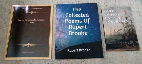 Lot poetry books - lot,
