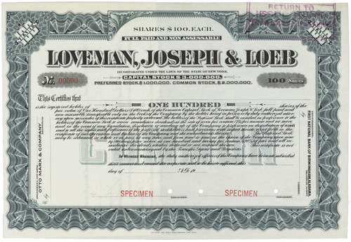 Loveman joseph loeb - loveman,,