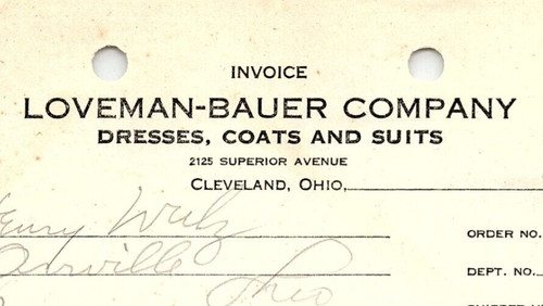 1939 loveman bauer company - 1939,