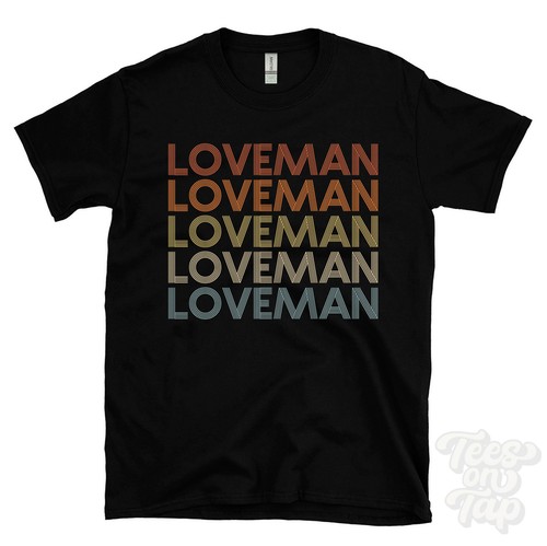 Maglietta loveman ripetuta - loveman,